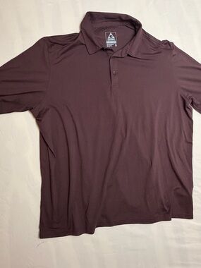 Gerry Weber Men's Dark purple Brown Polo Shirt- Buttery soft